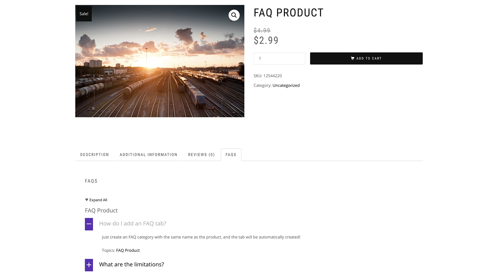 WooCommerce FAQs