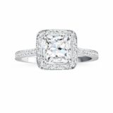 Birks Amorique® 'Pavé' Diamond Engagement Ring