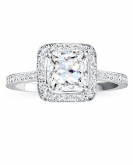 Birks Amorique® 'Pavé' Diamond Engagement Ring