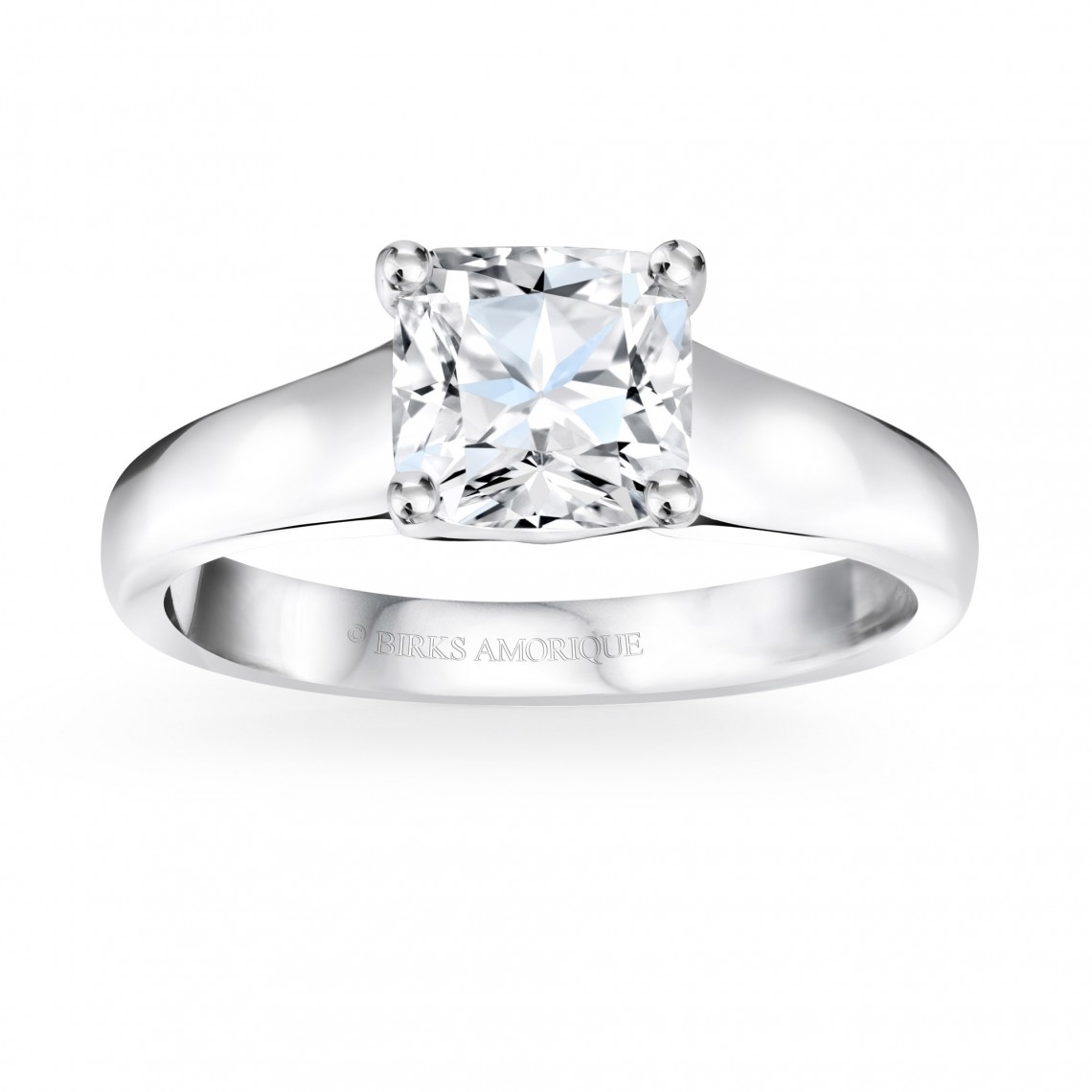 Birks Amorique® Solitaire Diamond Engagement Ring main image