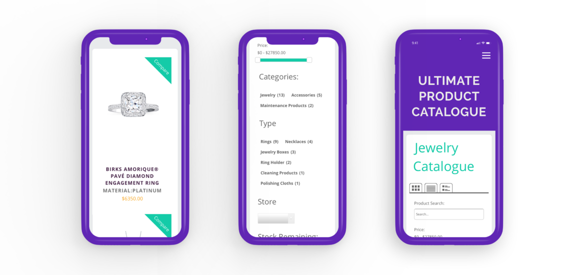 UPCP Mobile Screens