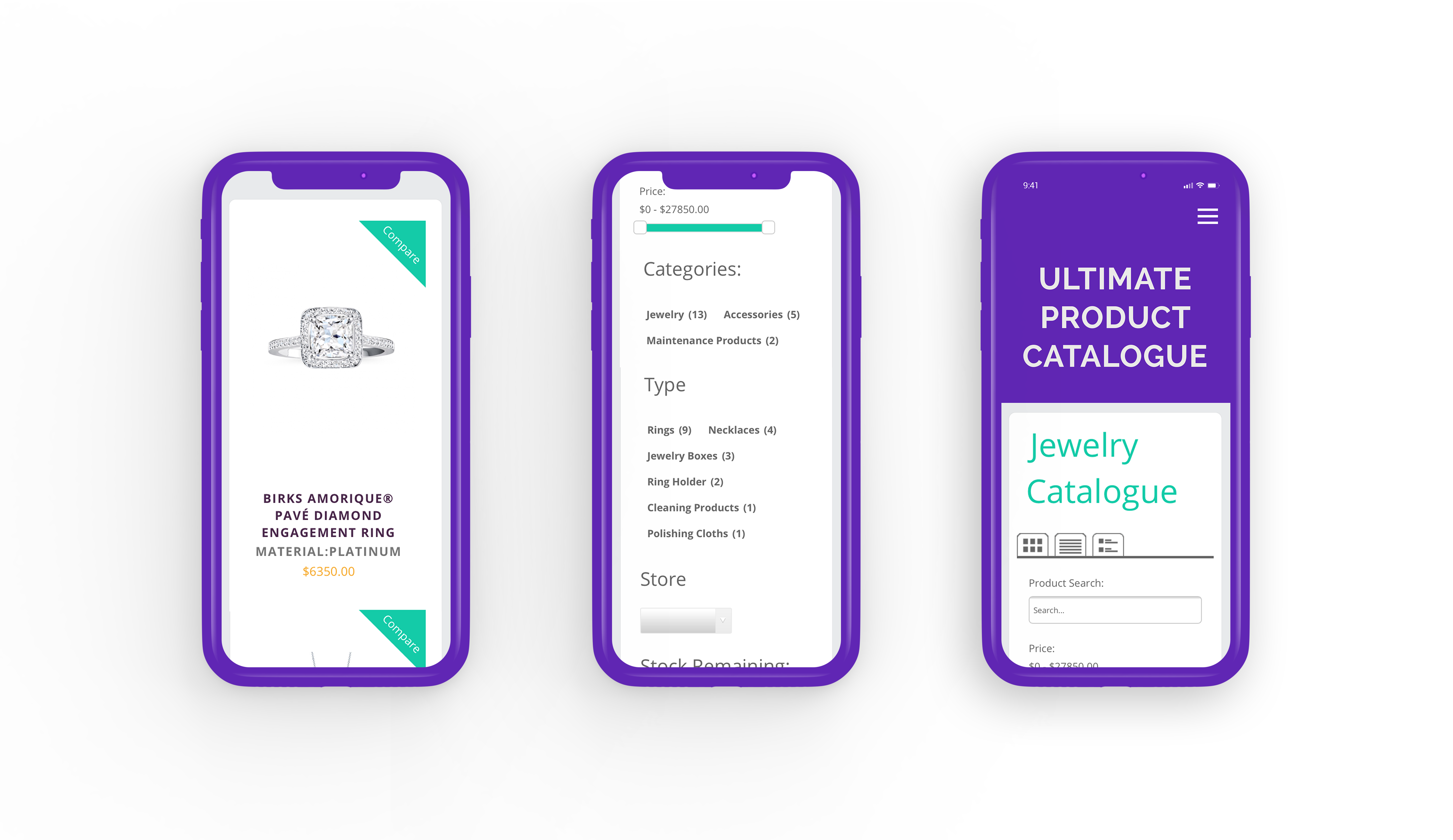 UPCP Mobile Screens