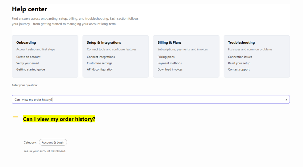Alternative to Helpie FAQ Plugin (FAQ-First Workflow)