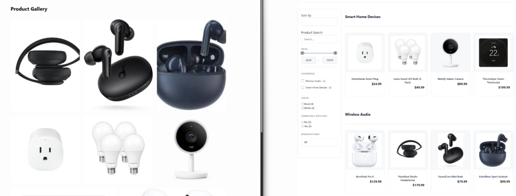 Best product showcase plugins for WordPress